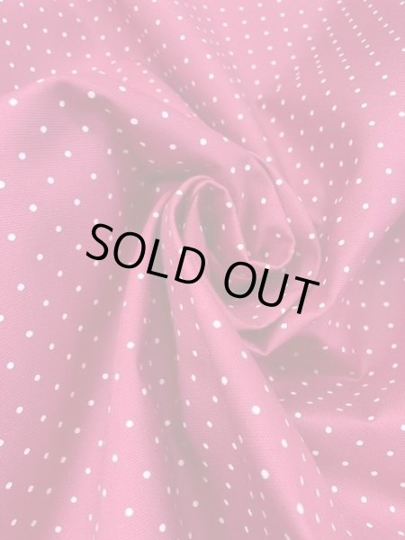 画像6: 生地：ピンドット11号帆布（ピンク） (6)