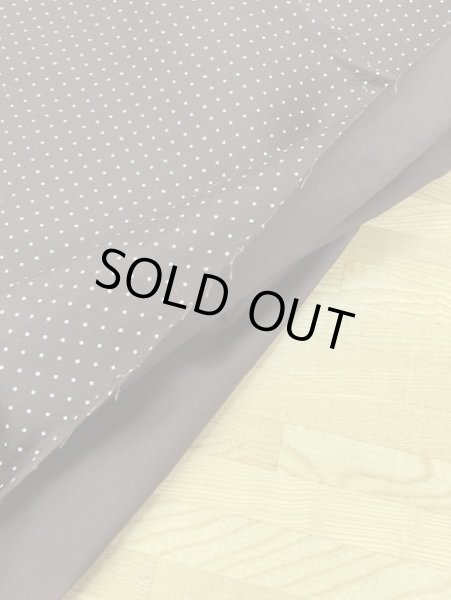 画像4: 生地:ピンドット11号帆布(茶) (4)