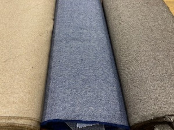 画像6: 生地: ウールネップツイード(茶) (6)