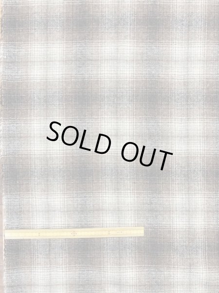 画像1: 生地: トーンオントーンチェック(茶) (1)