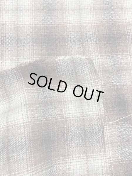 画像3: 生地: トーンオントーンチェック(茶) (3)