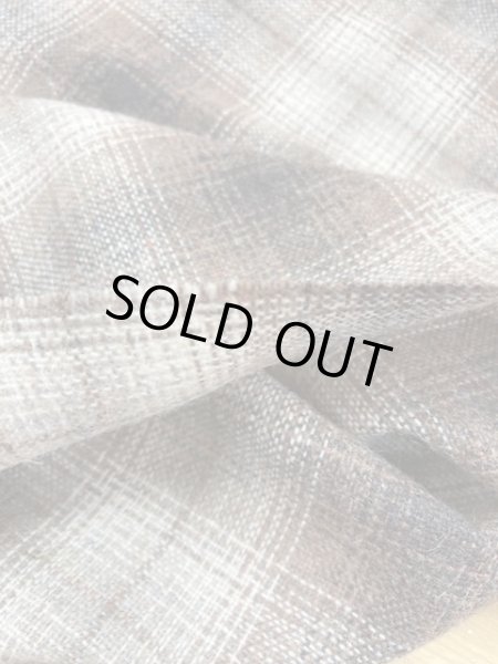 画像4: 生地: トーンオントーンチェック(茶) (4)