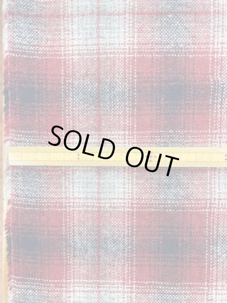 画像2: 生地: トーンオントーンチェック(赤) (2)