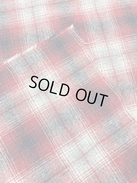 画像3: 生地: トーンオントーンチェック(赤) (3)