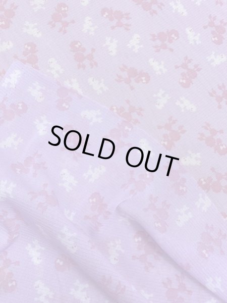 画像4: 生地:プードル柄ポリパワーネット(ピンク) (4)