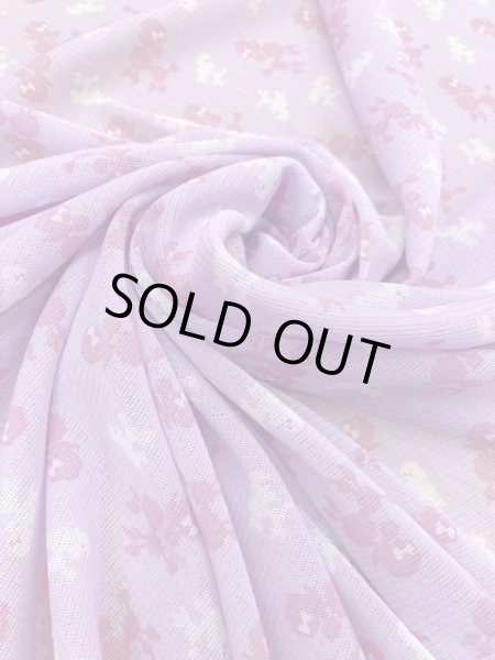 画像7: 生地:プードル柄ポリパワーネット(ピンク) (7)