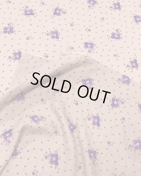 画像3: 生地：ポリエステル花柄（くすみピンク） (3)