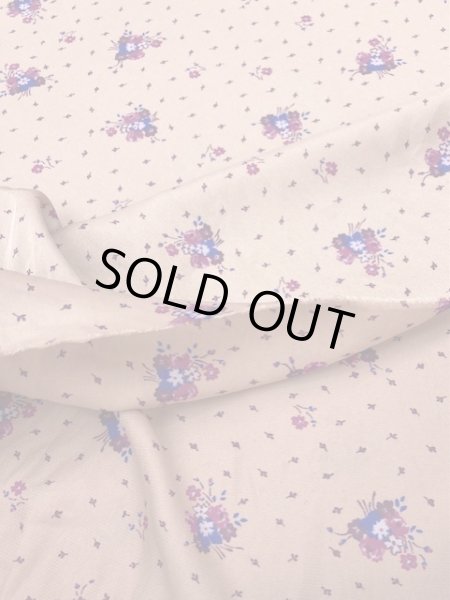 画像4: 生地：ポリエステル花柄（くすみピンク） (4)