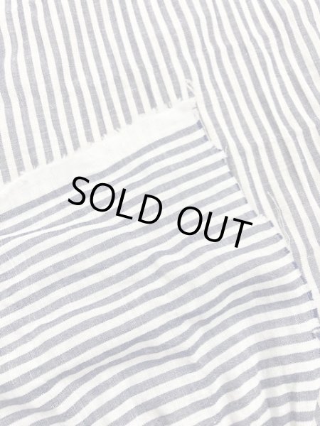 画像3: 生地:綿ストライプ(紺) (3)