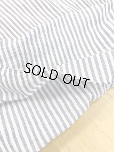 画像4: 生地:綿ストライプ(紺) (4)