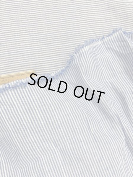 画像3: 生地：綿ボーダー（青） (3)