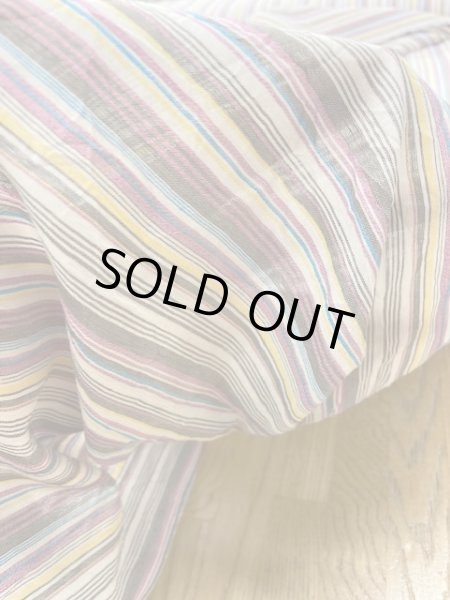 画像7: 生地：マルチストライプ（ピンク系） (7)