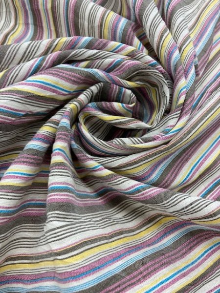 画像8: 生地:マルチストライプ(ピンク系) (8)
