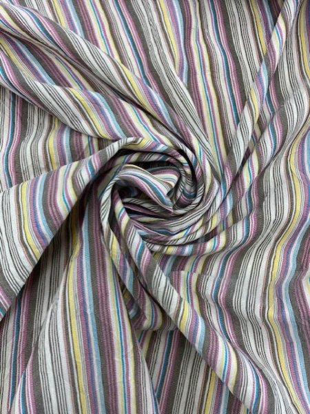 画像9: 生地:マルチストライプ(ピンク系) (9)