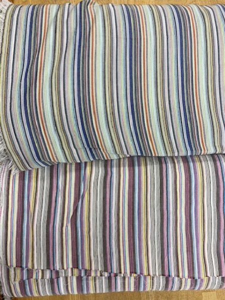 画像10: 生地:マルチストライプ(ピンク系) (10)