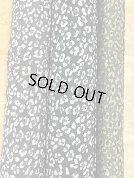 画像6: 生地：ヒョウ柄２wayニット（茶／薄ピンク） (6)