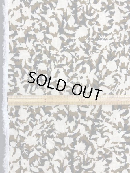 画像2: 生地:森林柄プリント(ベージュ/茶) (2)