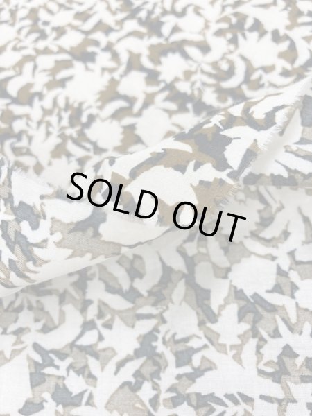 画像4: 生地:森林柄プリント(ベージュ/茶) (4)