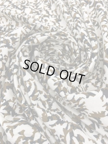 画像7: 生地:森林柄プリント(ベージュ/茶) (7)