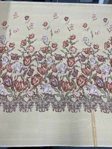 画像2: 生地:チューリップ(ベージュ) (2)