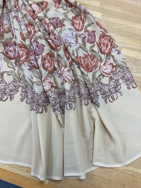 画像5: 生地:チューリップ(ベージュ) (5)