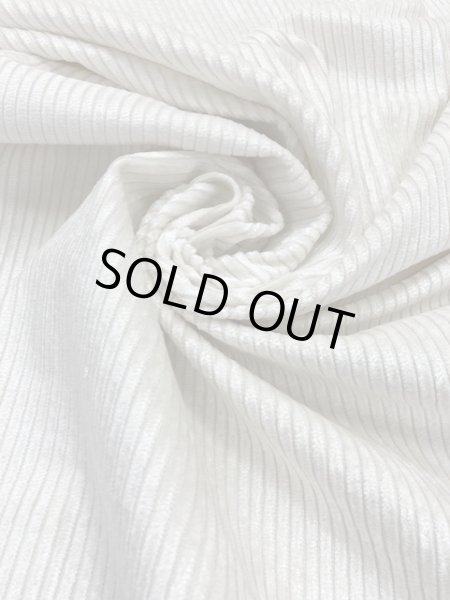画像6: 生地：綿太コール（アイボリー） (6)