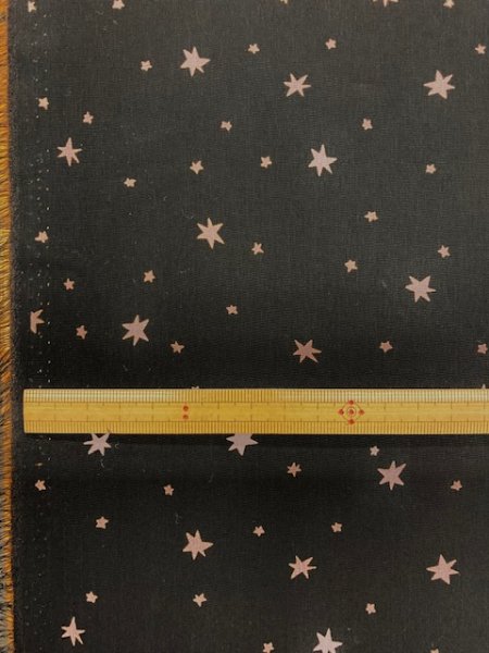画像2: 生地:ポリエステル夜空柄(黒/ベージュ) (2)