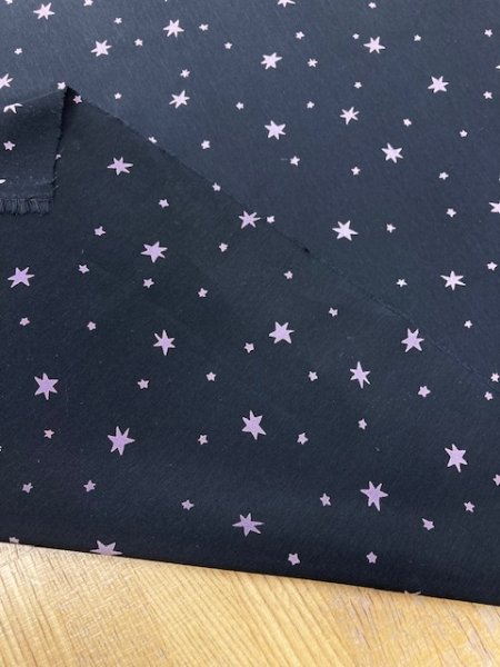画像3: 生地:ポリエステル夜空柄(黒/ベージュ) (3)