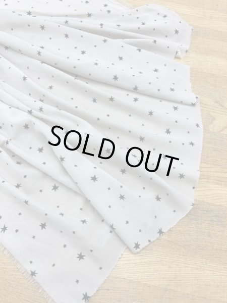 画像6: 生地：ポリエステル夜空柄（アイボリー／黒） (6)