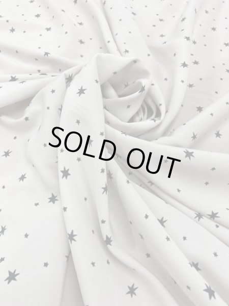 画像7: 生地：ポリエステル夜空柄（アイボリー／黒） (7)