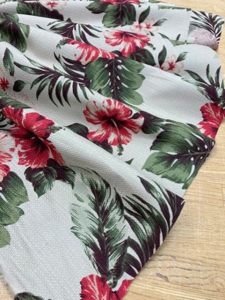 画像6: 生地:リゾート柄(ベージュ) (6)