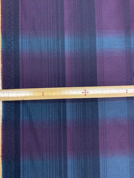 画像3: 生地：ポリシャンブレー（紫／黒） (3)