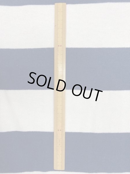 画像5: 生地:厚手太ボーダー天竺(白/紺) (5)