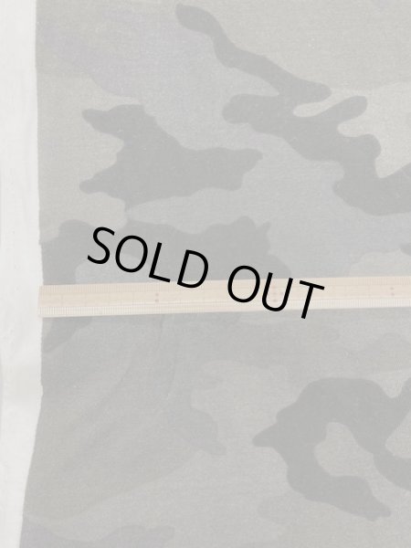 画像2: 生地:迷彩柄綿天竺(黒) (2)