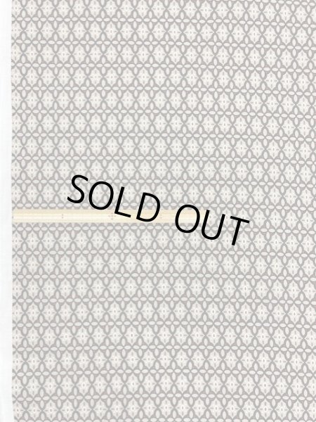 画像2: 生地:抽象柄コットンプリント(茶) (2)