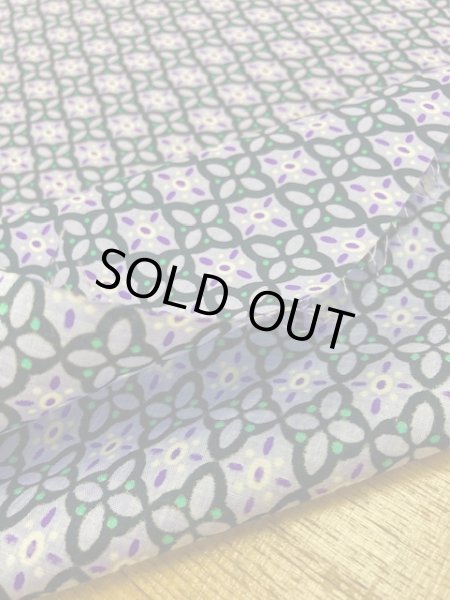 画像4: 生地:抽象柄コットンプリント(パープル) (4)