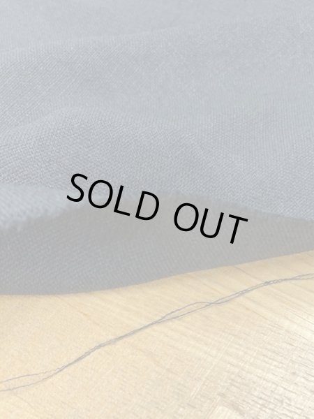 画像4: 生地：麻風ポリ混トリアセテート（濃紺） (4)