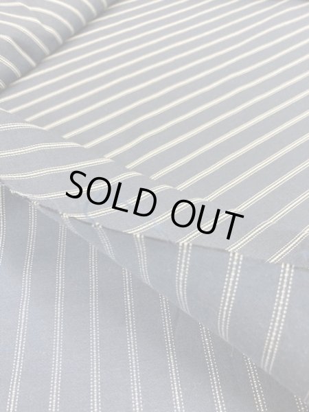 画像4: 生地:綿トリプルストライプ(紺) (4)