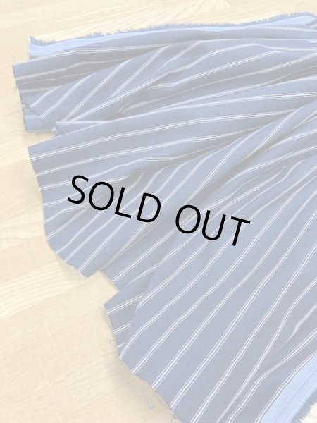 画像6: 生地:綿トリプルストライプ(紺) (6)