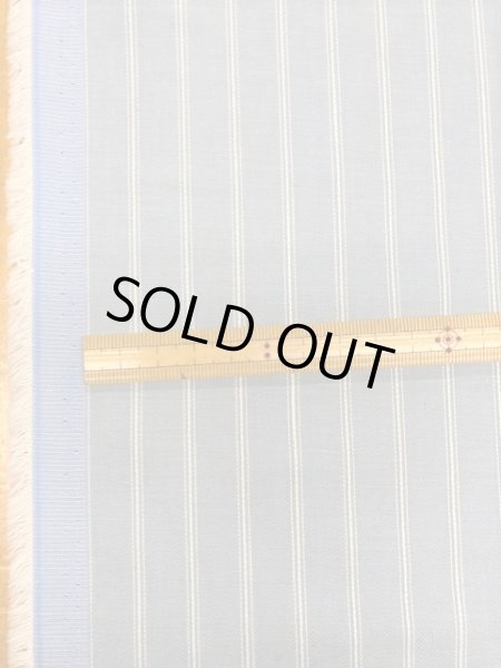 画像2: 生地:綿トリプルストライプ(水色) (2)