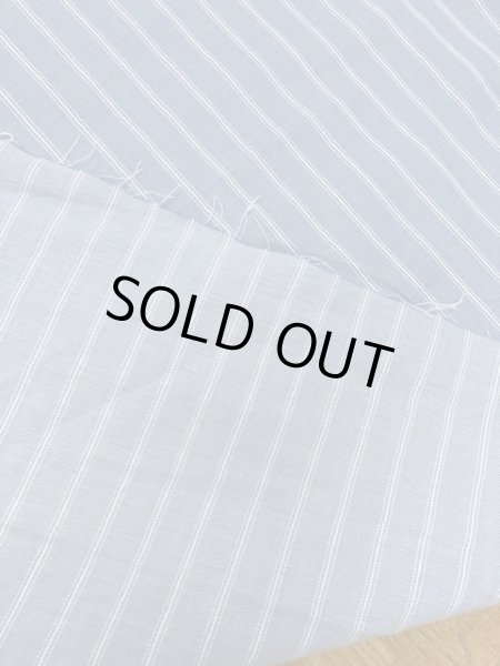 画像3: 生地:綿トリプルストライプ(水色) (3)