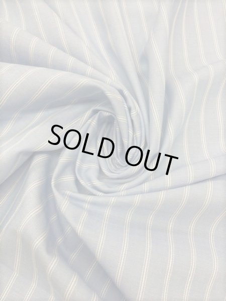 画像5: 生地:綿トリプルストライプ(水色) (5)