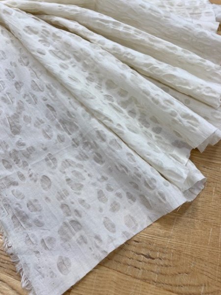 画像6: 生地:綿サッカー(クリーム) (6)