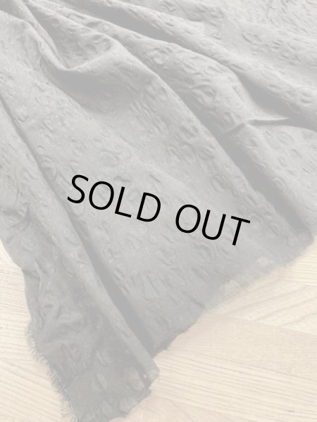 画像8: 生地:綿サッカー(黒) (8)