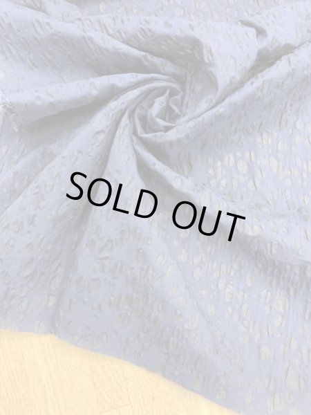 画像3: 生地:綿サッカー(紺) (3)