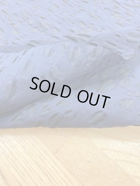 画像5: 生地:綿サッカー(紺) (5)