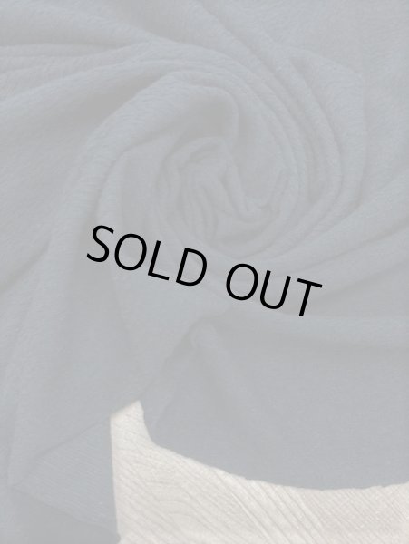 画像7: 生地:綿パイルニット(黒) (7)