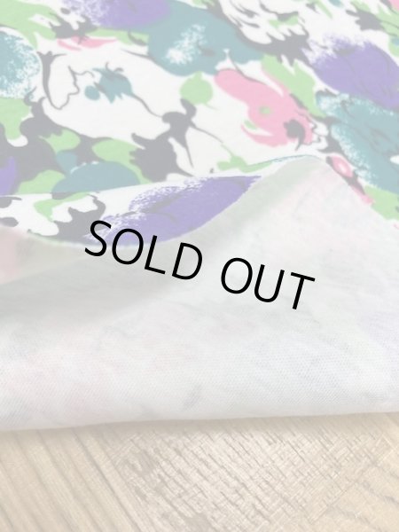 画像3: 生地:花柄スムース (3)