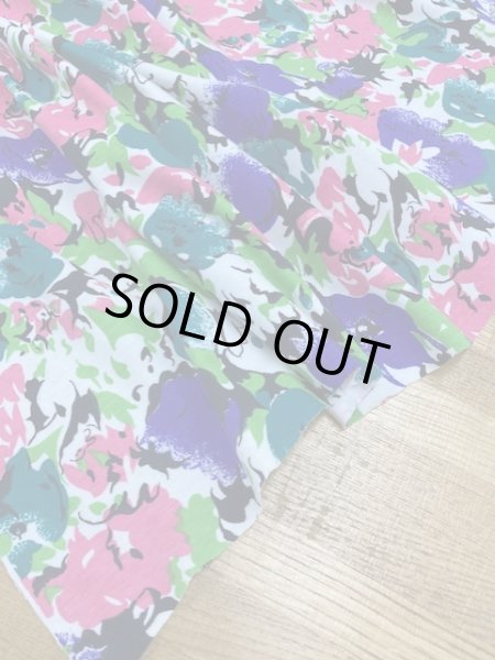 画像4: 生地:花柄スムース (4)