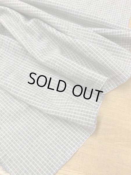 画像4: 生地:スクエアワッフルニット(グレー) (4)